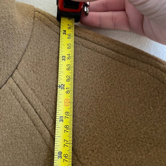 NWOT Madewell Estate Cocoon Coat in Camel - Picture 11 of 12